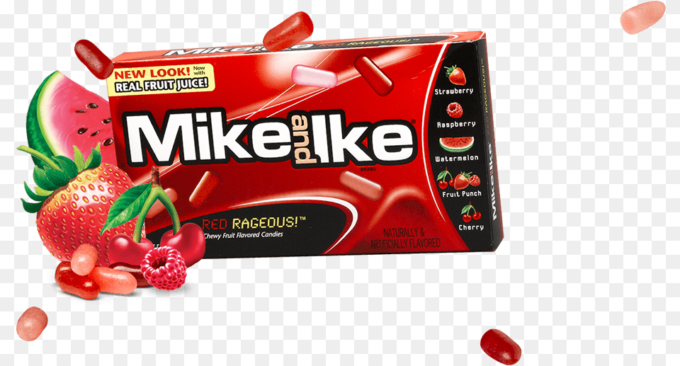 Red Rageous Mike And Ike, Gum, Dynamite, Weapon, Berry Free Transparent Png