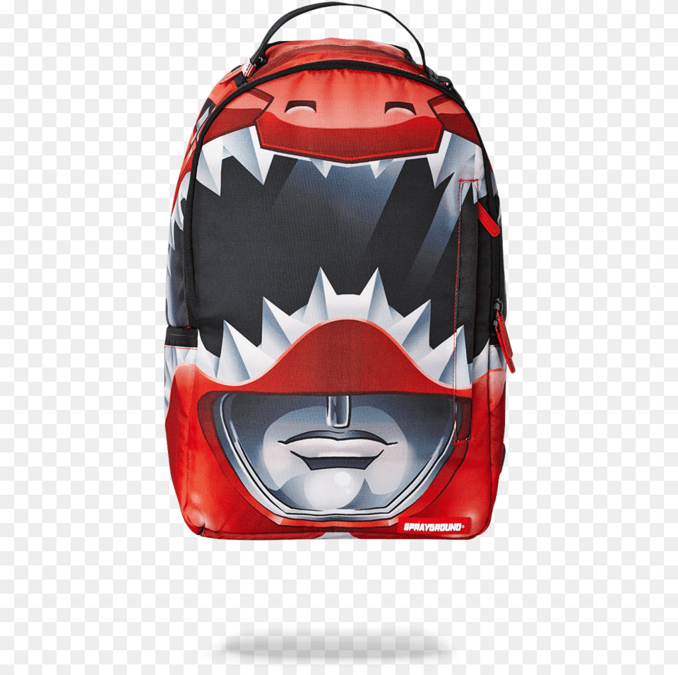 Red Ranger Helmet Power, Accessories, Bag, Handbag, Backpack Free Transparent Png