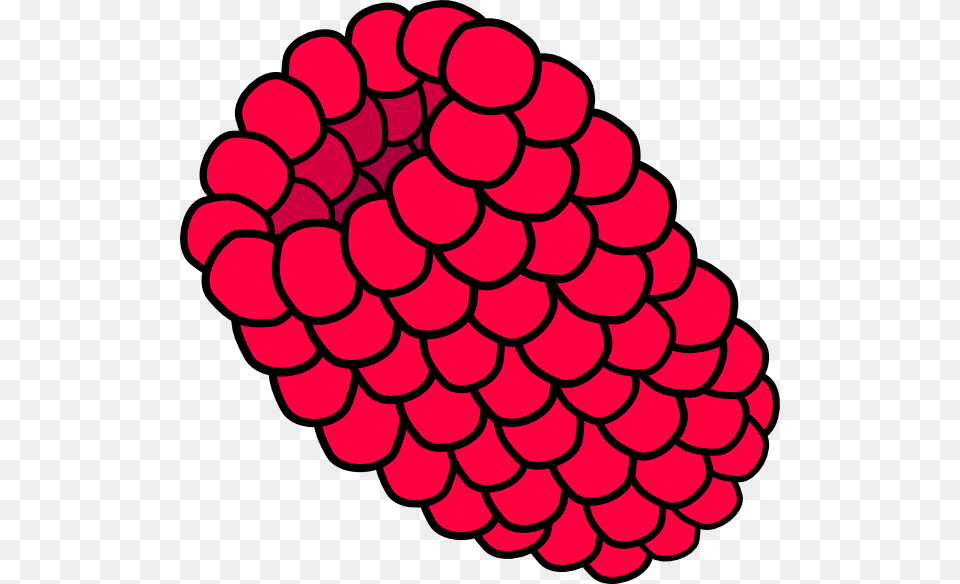 Red Raspberry Clip Art, Berry, Food, Fruit, Plant Png Image