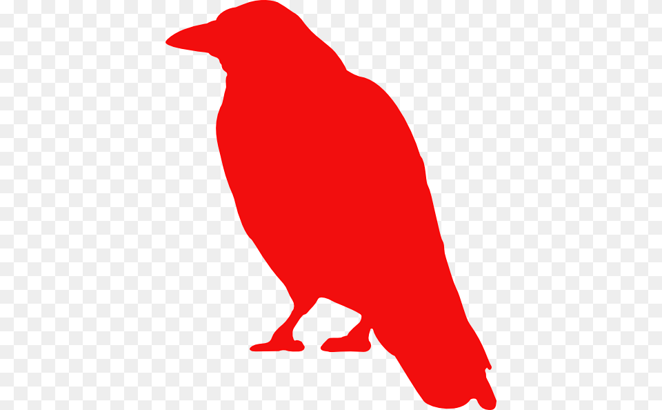 Red Raven Clip Art, Animal, Bird, Crow, Food Png Image