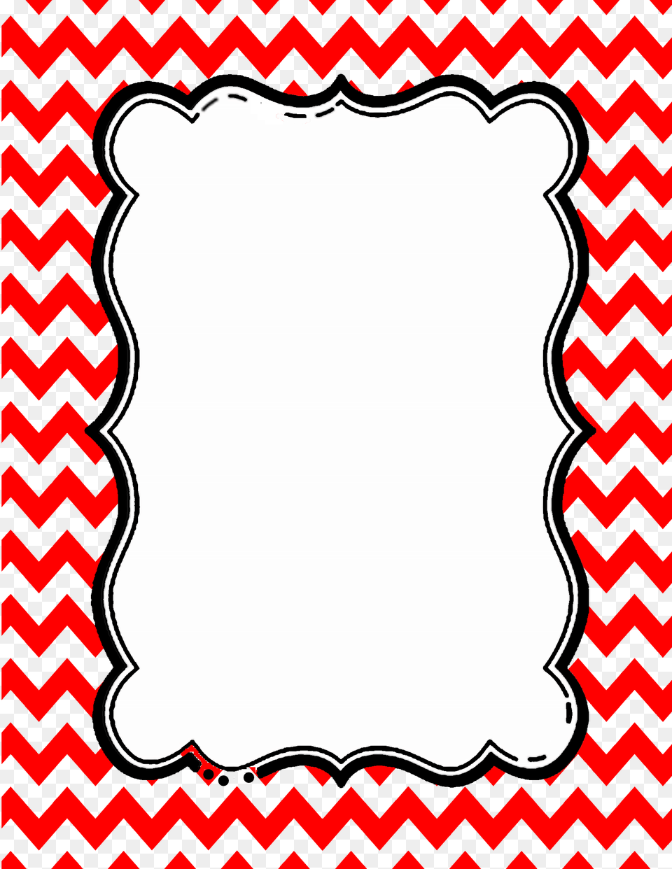 Red Red And Black Chevron Border, Sticker, Home Decor, Cushion Free Png