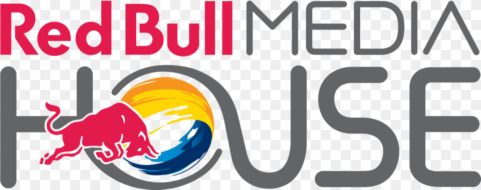 Red Red Bull Media House Logo, Text Free Transparent Png