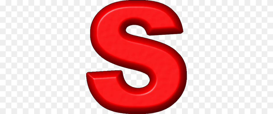 Red Refrigerator Magnet S Red Letter S, Number, Symbol, Text, Smoke Pipe Free Png Download