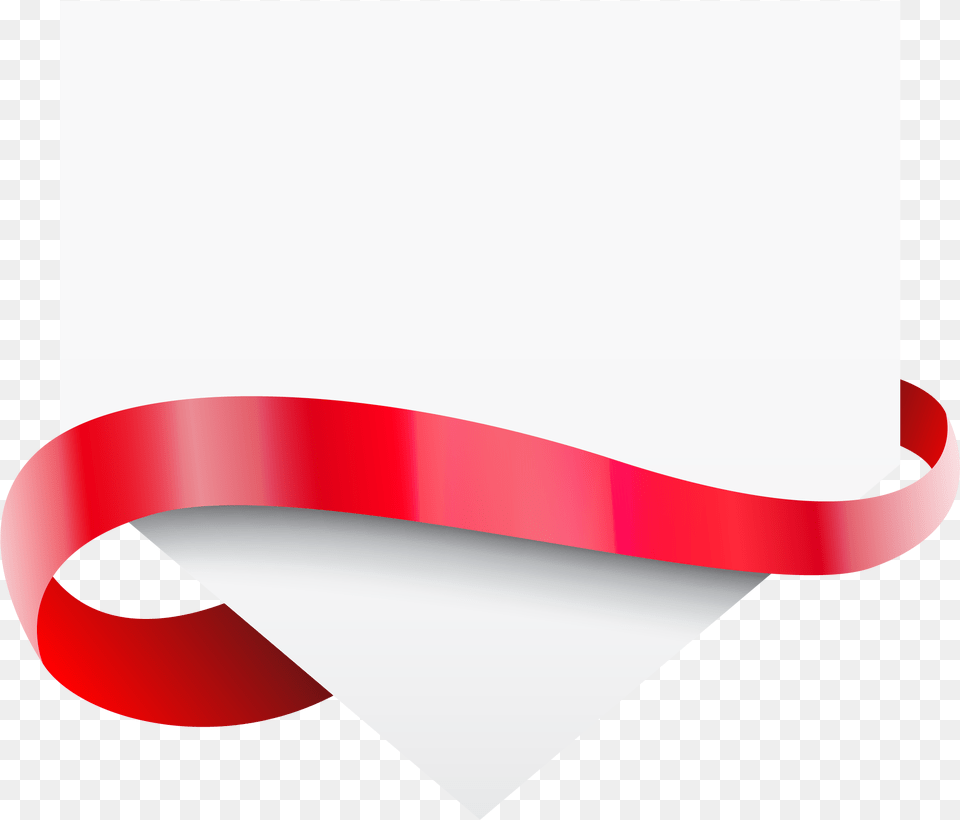 Red Ribbon Banner Vertical, Paper, Dynamite, Weapon, Accessories Free Png Download
