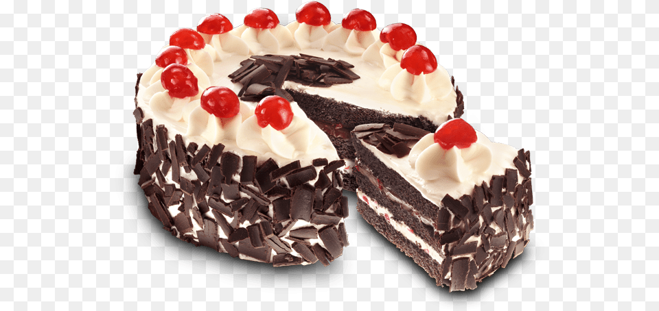 Red Ribbon Black Forest, Birthday Cake, Food, Dessert, Cream Png