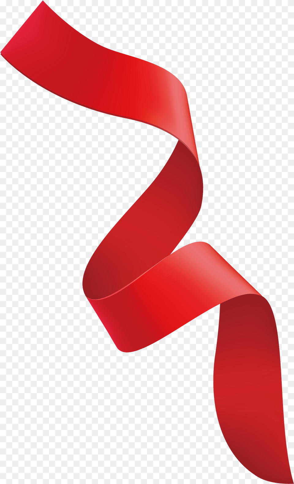 Red Ribbon Fine Red Curly Ribbons Download, Accessories, Formal Wear, Tie, Paper Free Transparent Png