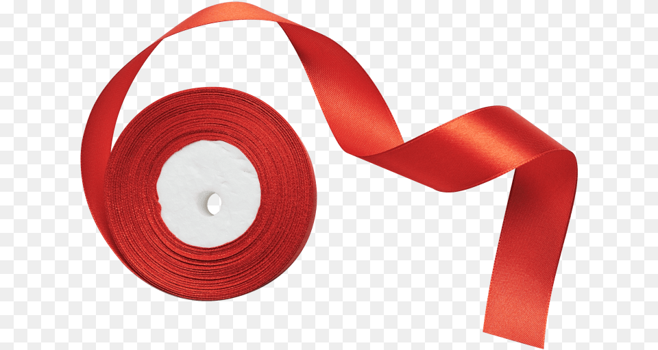 Red Ribbon Transparent Image Ribbon Spool Transparent Background, Paper Png