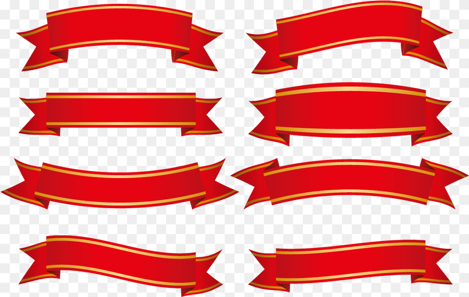 Red Ribbon Vector Vector Red Ribbon, Light, Neon, Dynamite, Weapon Free Transparent Png