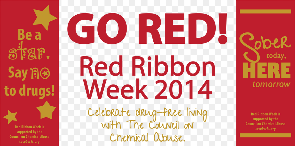 Red Ribbon Week 2014, Advertisement, Poster Free Transparent Png