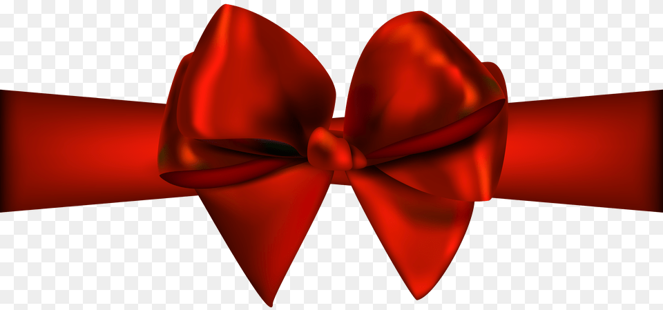 Red Ribbon With Bow Clip Art, Maroon, Accessories, Formal Wear, Tie Free Transparent Png