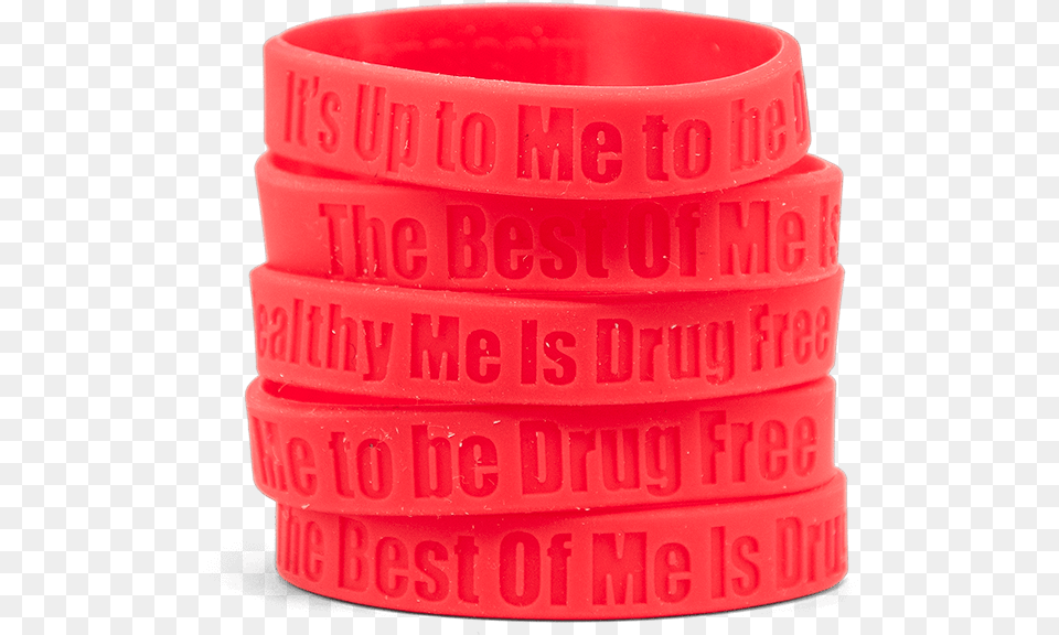 Red Ribbon Wristbands Plastic, Accessories, Can, Tin, Jewelry Free Png Download