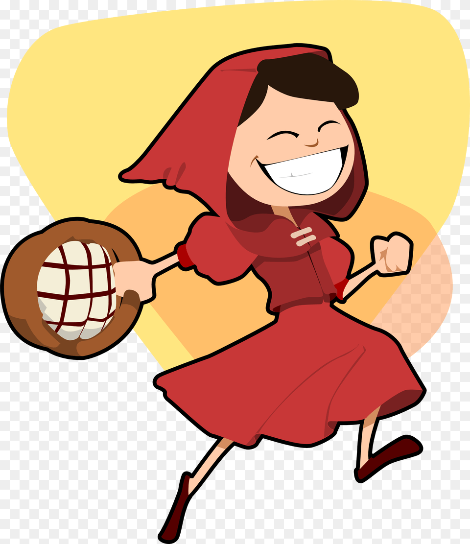 Red Riding Hood Clipart, Person, Face, Head Free Png