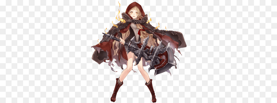 Red Riding Hoodcrusher Sinoalice Wiki, Clothing, Costume, Person, Adult Png
