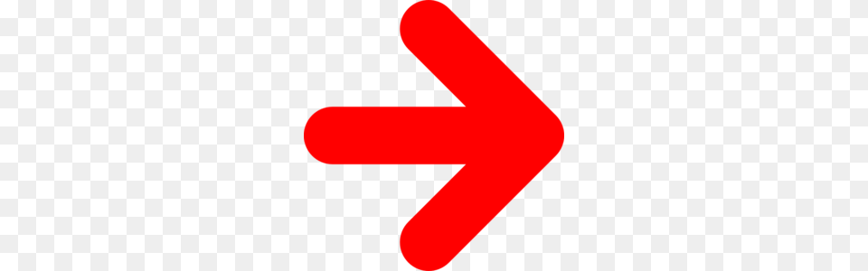 Red Right Arrow Clip Art, Sign, Symbol, Road Sign Free Png Download