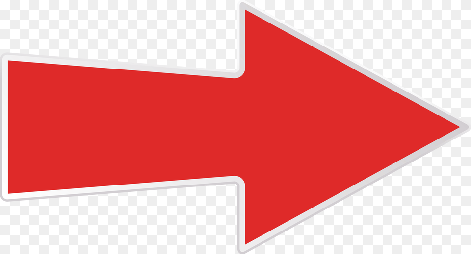 Red Right Arrow Clip Art Image Cosas Clip Art Red Arrows, Arrowhead, Weapon, Sign, Symbol Png