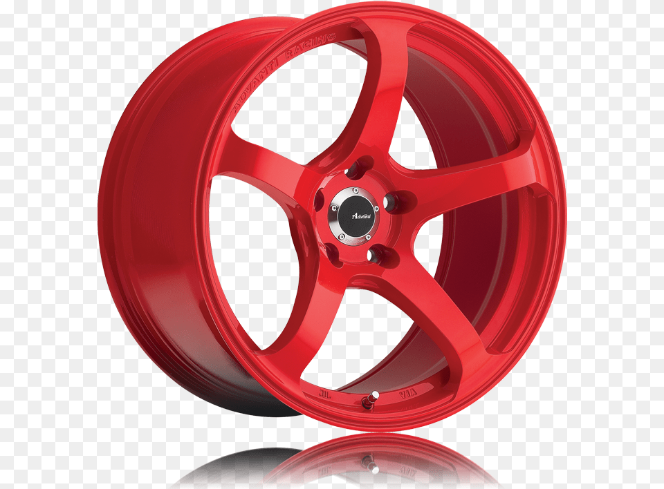 Red Rims, Alloy Wheel, Car, Car Wheel, Machine Free Png Download