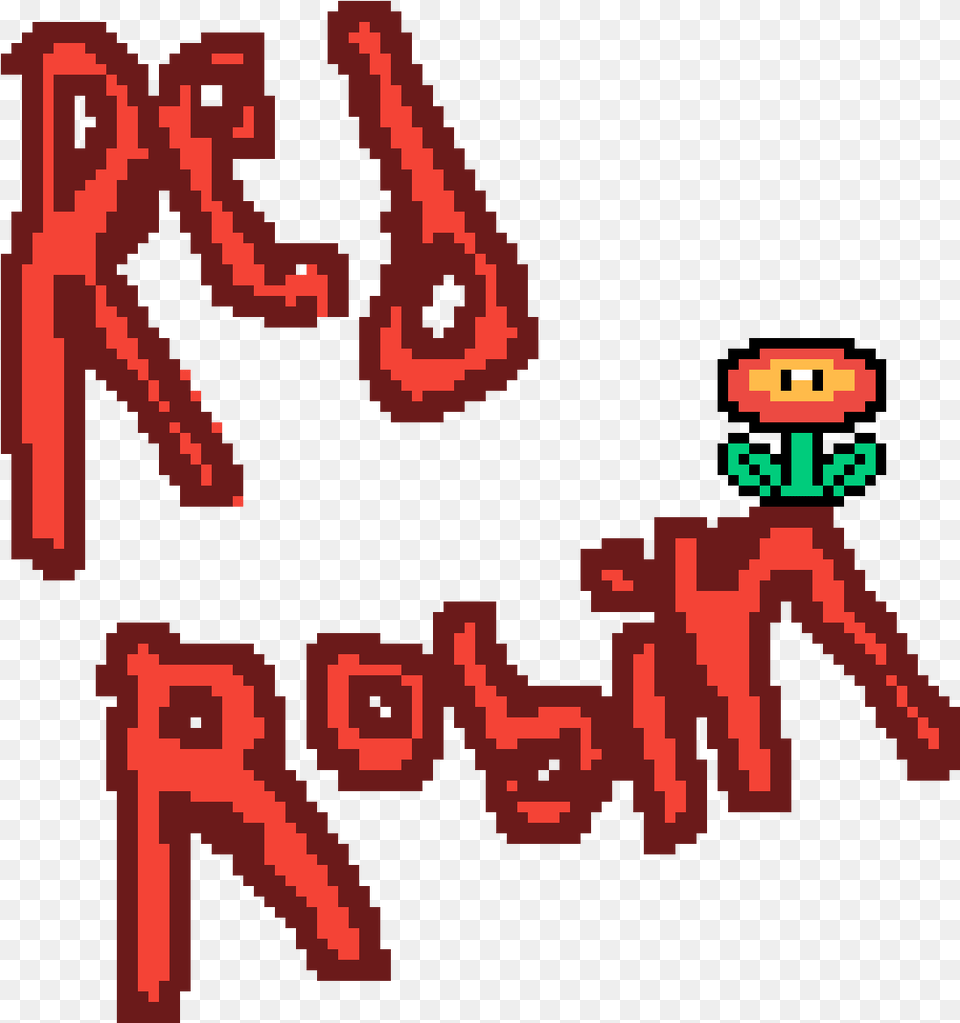 Red Robin Mario Fire Flower Free Transparent Png