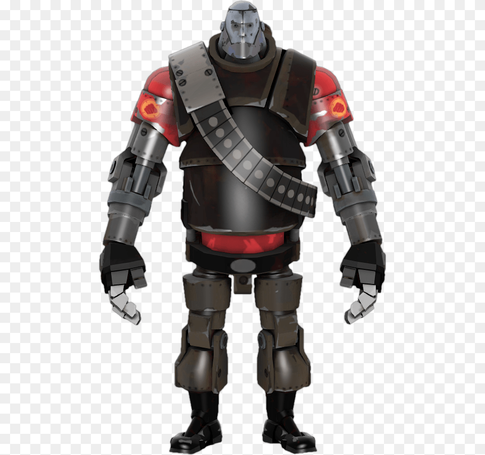 Red Robot Heavy Model Team Fortress 2 Robot Heavy, Adult, Male, Man, Person Png Image