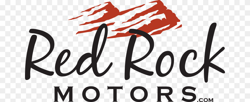Red Rock Motors Logo Marble Painting Rainbow, Text, Handwriting Free Png Download