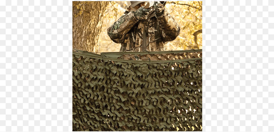 Red Rock Outdoor Gear Big Game Camouflage Netting Brown Green, Photography, Person, Firearm, Weapon Png