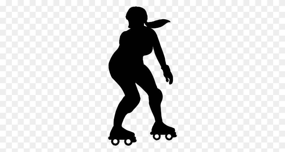 Red Roller Skate Shoe, Gray Png