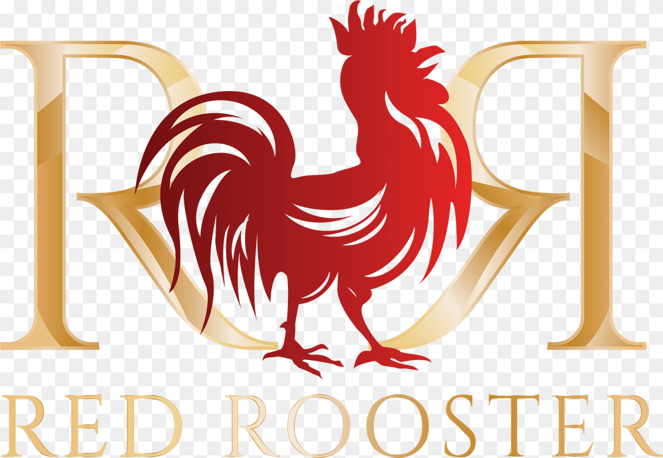 Red Rooster Brand Rooster, Fowl, Animal, Bird, Chicken Png Image