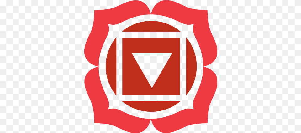 Red Root Chakra Muladhara Chakra, Logo, Symbol Png