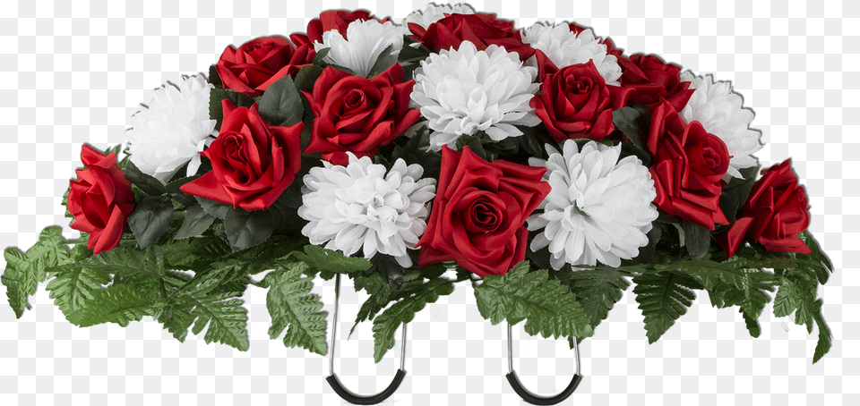 Red Rose And White Mum Red Roses And White Transparent, Flower, Flower Arrangement, Flower Bouquet, Plant Png