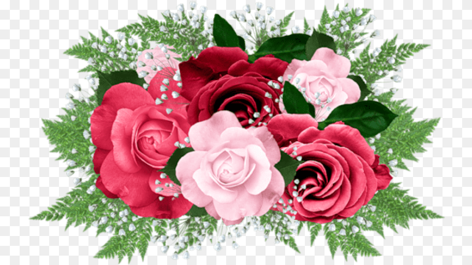 Red Rose Bouquet Red Pink Rose Background, Flower, Flower Arrangement, Flower Bouquet, Plant Free Transparent Png