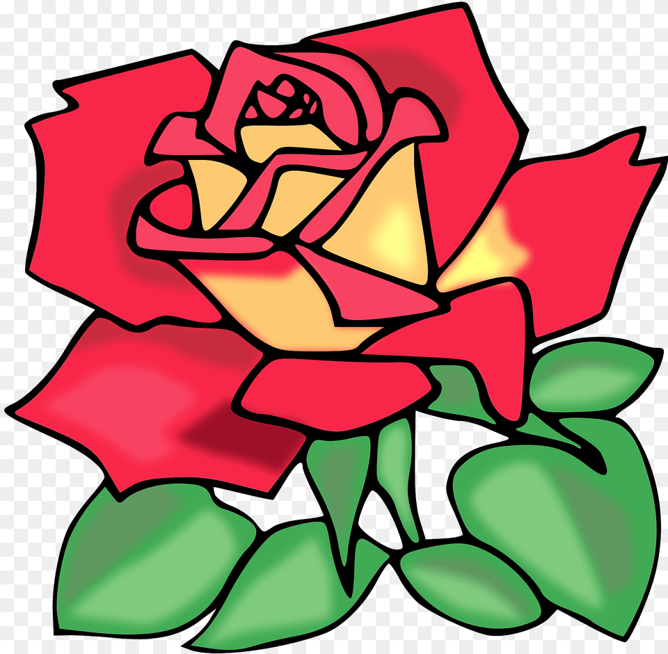 Red Rose Clipart, Flower, Plant, Art, Petal Free Png Download