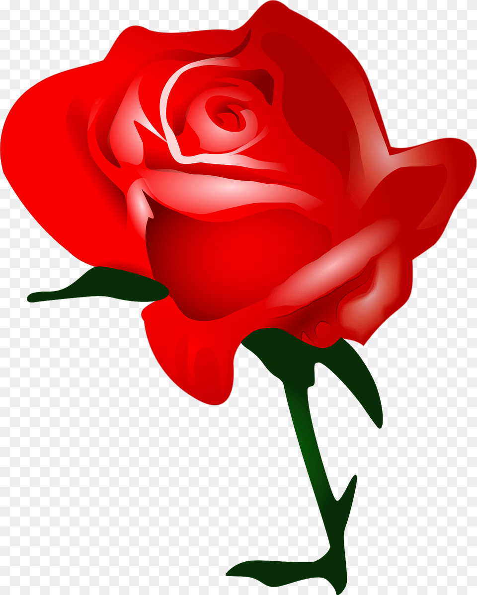 Red Rose Clipart, Flower, Plant, Dynamite, Weapon Free Png Download