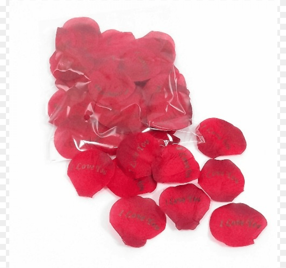 Red Rose Confetti Red Rose Petals In Packet, Flower, Petal, Plant Png Image