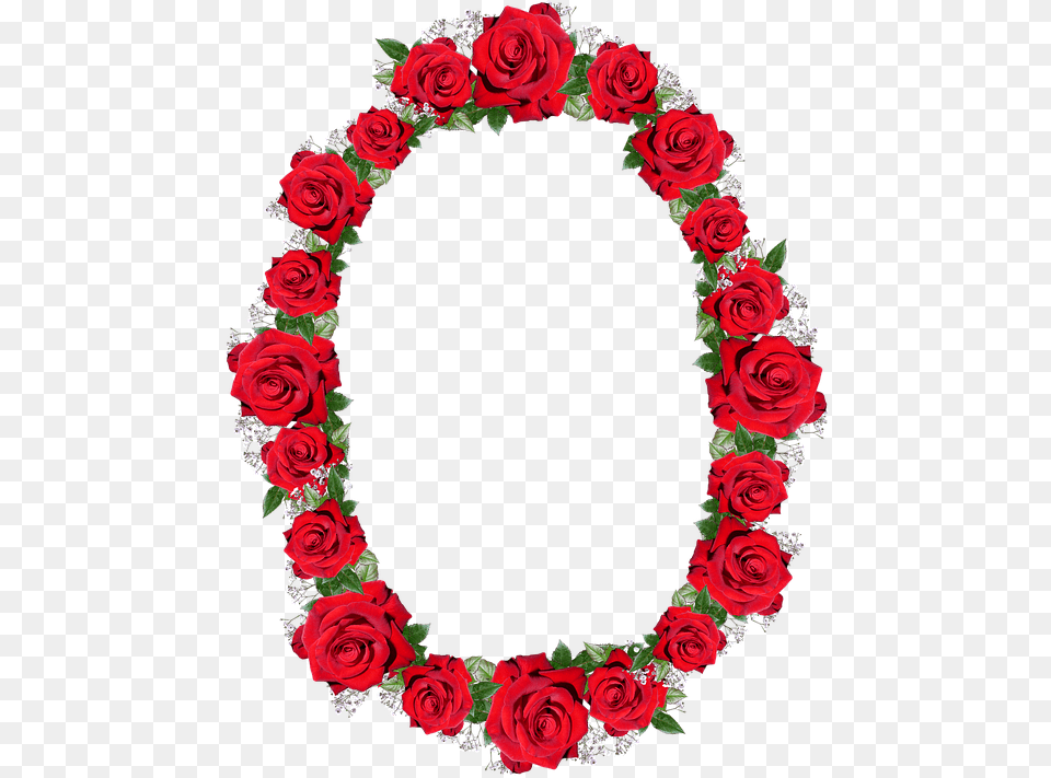 Red Rose Frame Border, Flower, Flower Arrangement, Plant, Accessories Free Png