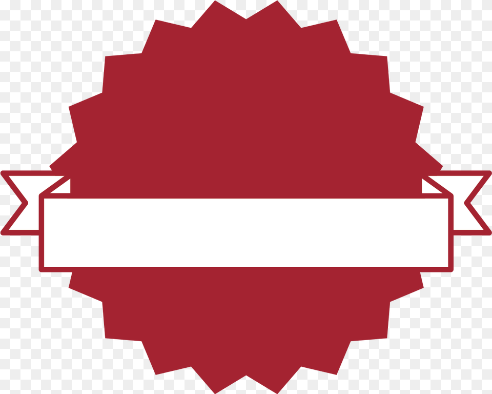 Red Round Triangle White Ribbon Banner Seville Museum Of Fine Arts, Leaf, Plant, First Aid Free Transparent Png