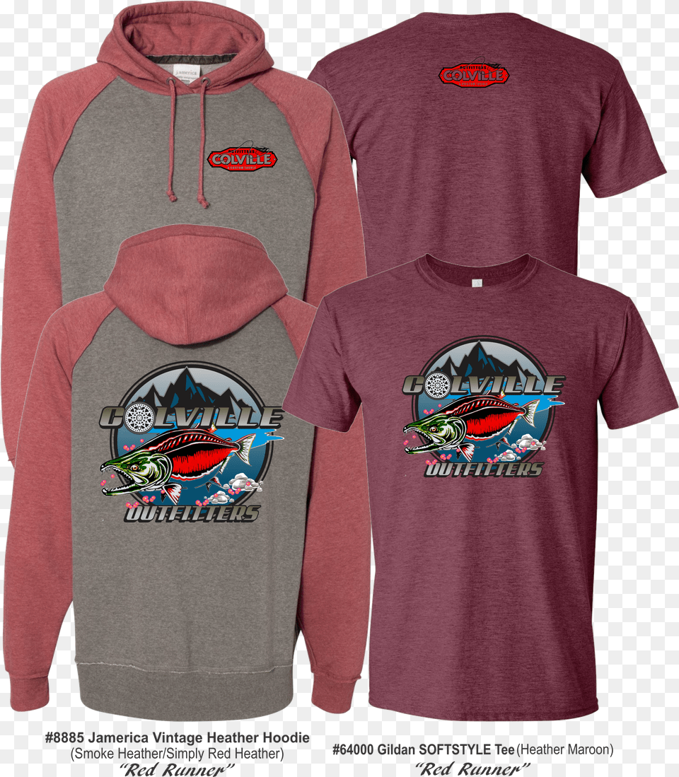 Red Runner Smoke And Simply 2 Tone Hoodie Hoodie Free Transparent Png