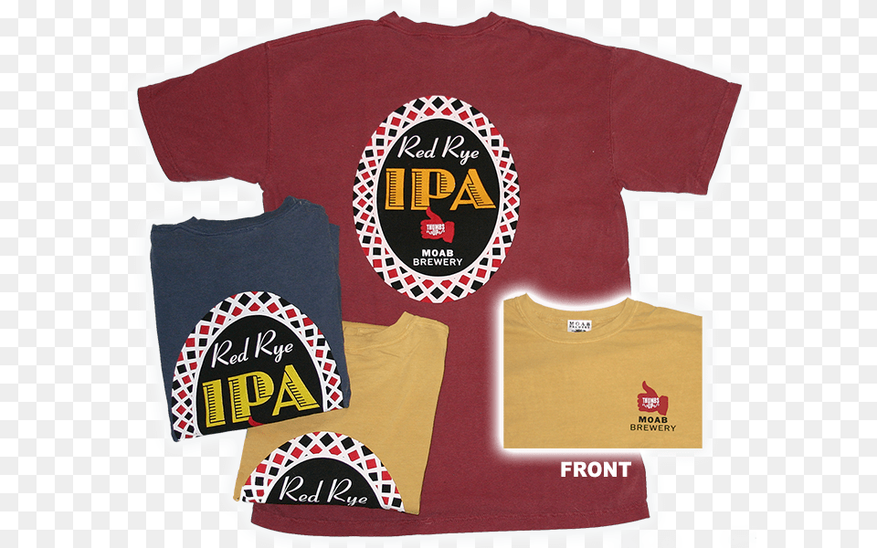 Red Rye Ipa Shirt 18 Label, Clothing, T-shirt Free Png