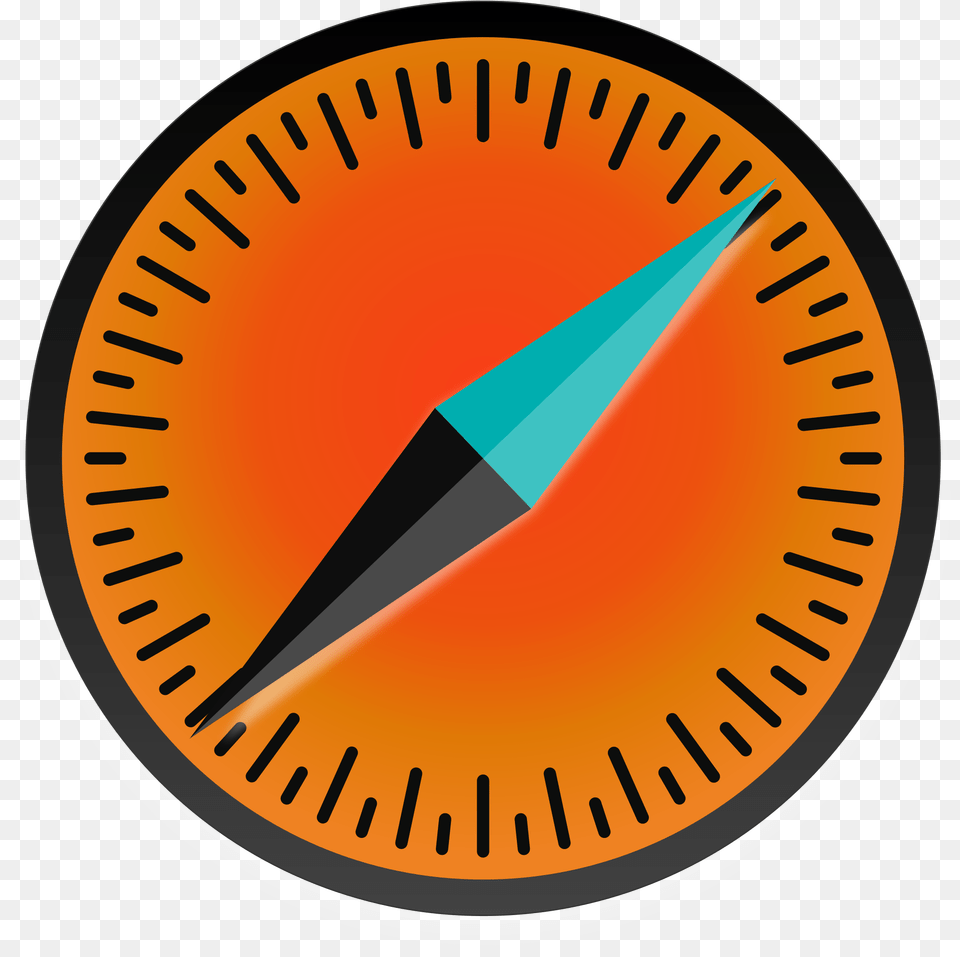 Red Safari Icon Circle, Disk Png