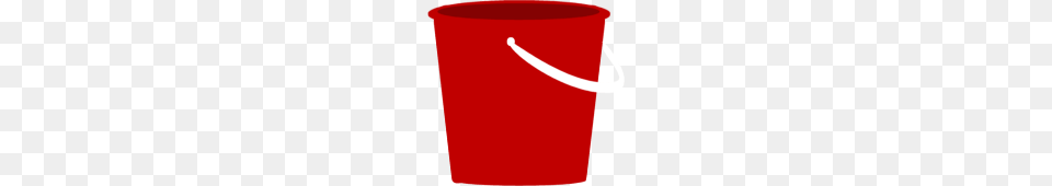 Red Sand Pail Clip Art, Bucket, Smoke Pipe Free Png Download