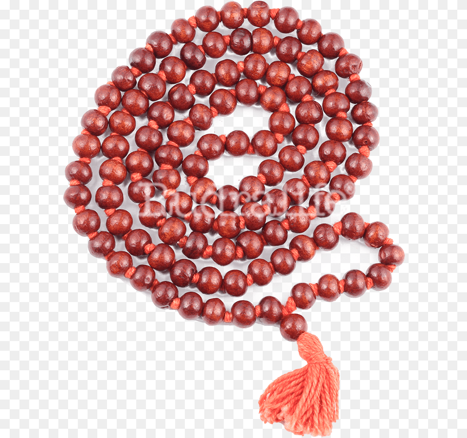 Red Sandalwood Mala Bead, Accessories, Bead Necklace, Jewelry, Ornament Free Png