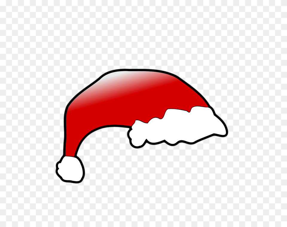 Red Santa Claus Hat Clipart, Dish, Food, Meal, Body Part Free Transparent Png