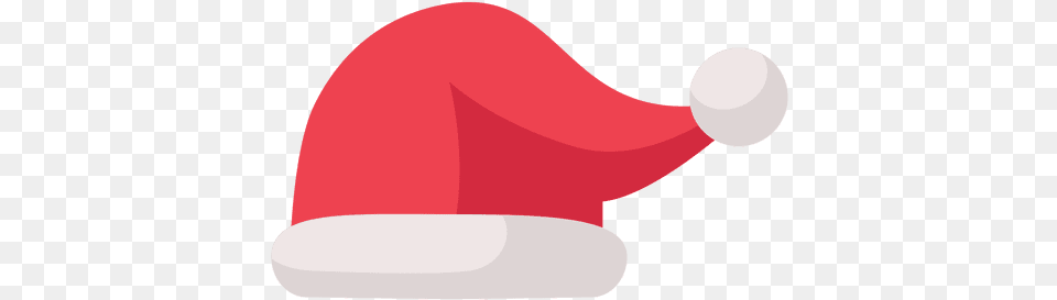 Red Santa Claus Hat Flat Icon 10 Christmas Hat Icon, Clothing Free Png