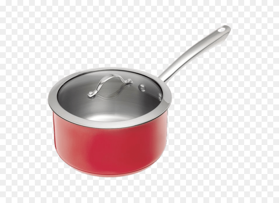 Red Saucepan, Cooking Pan, Cookware, Smoke Pipe Png