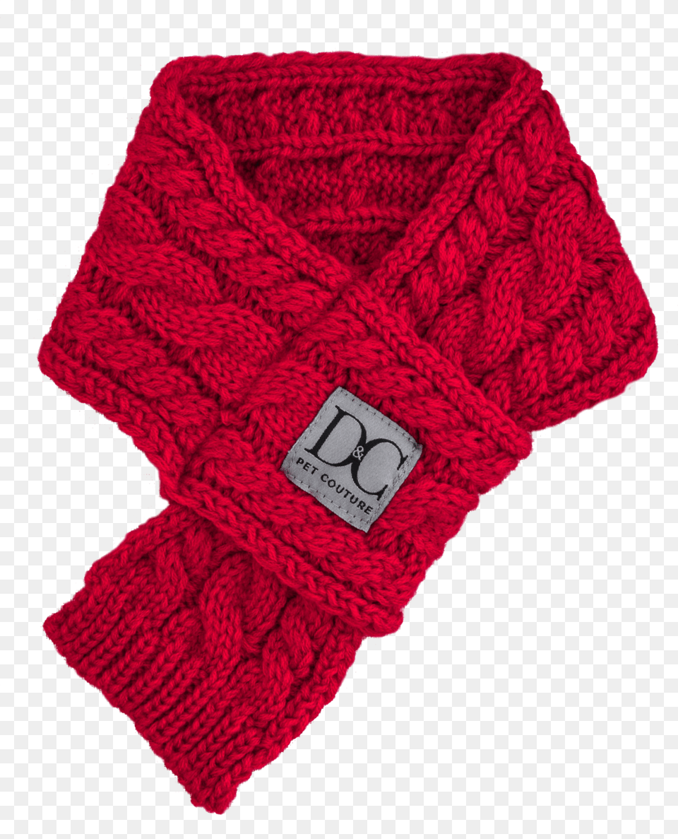 Red Scarf Cut Out Wool, Clothing, Glove, Hat Free Png