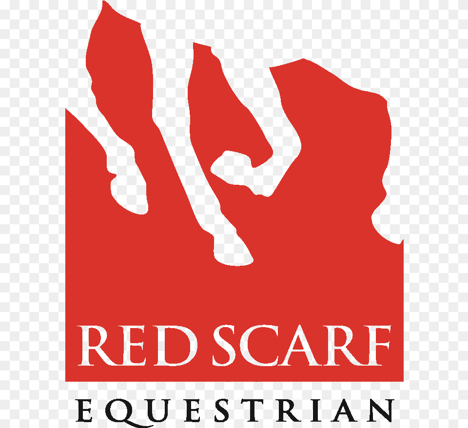 Red Scarf Equestrian Poster, Advertisement, Book, Publication, Silhouette Png
