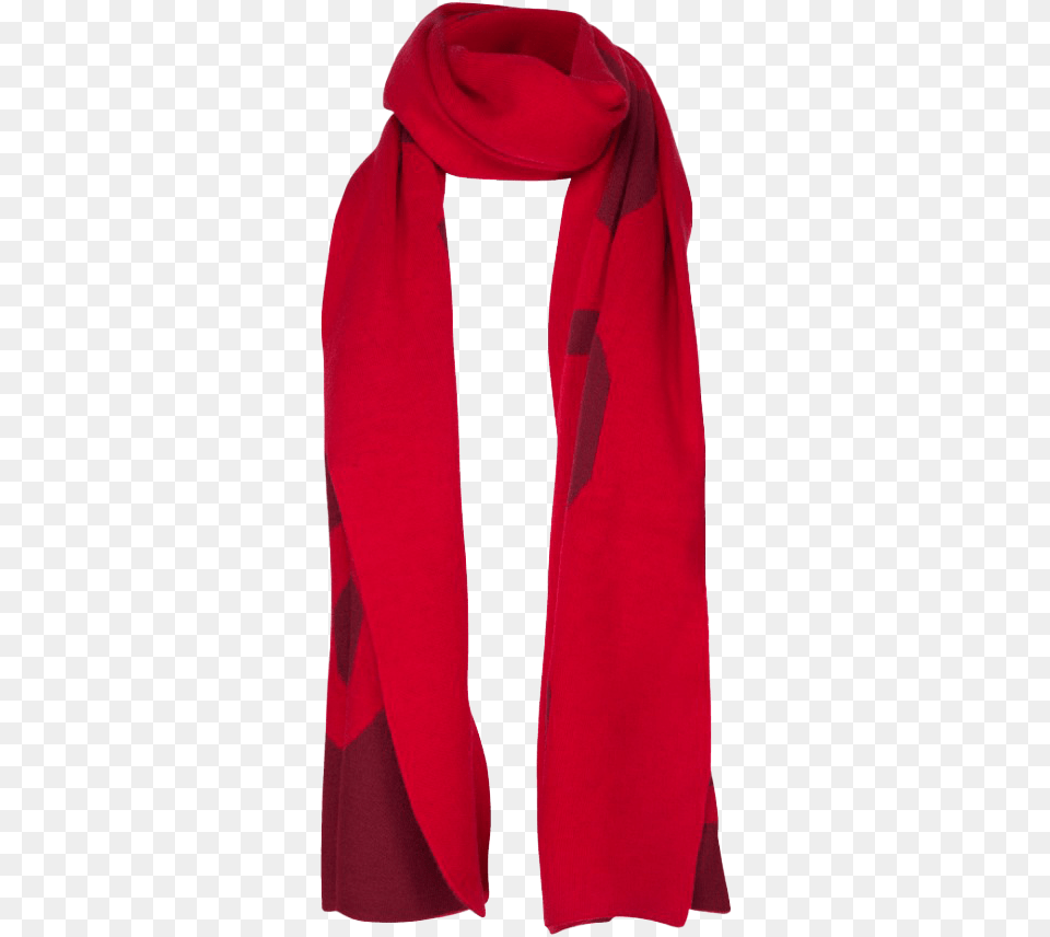 Red Scarf Pic Scarf, Clothing, Stole Free Transparent Png
