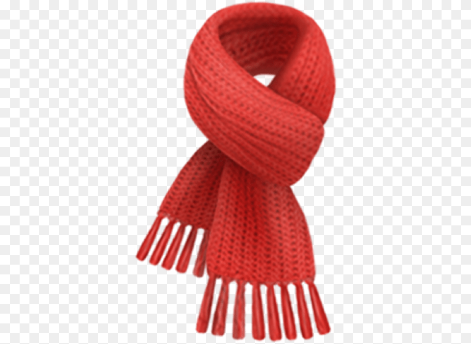 Red Scarf Scarf, Clothing, Stole Free Png