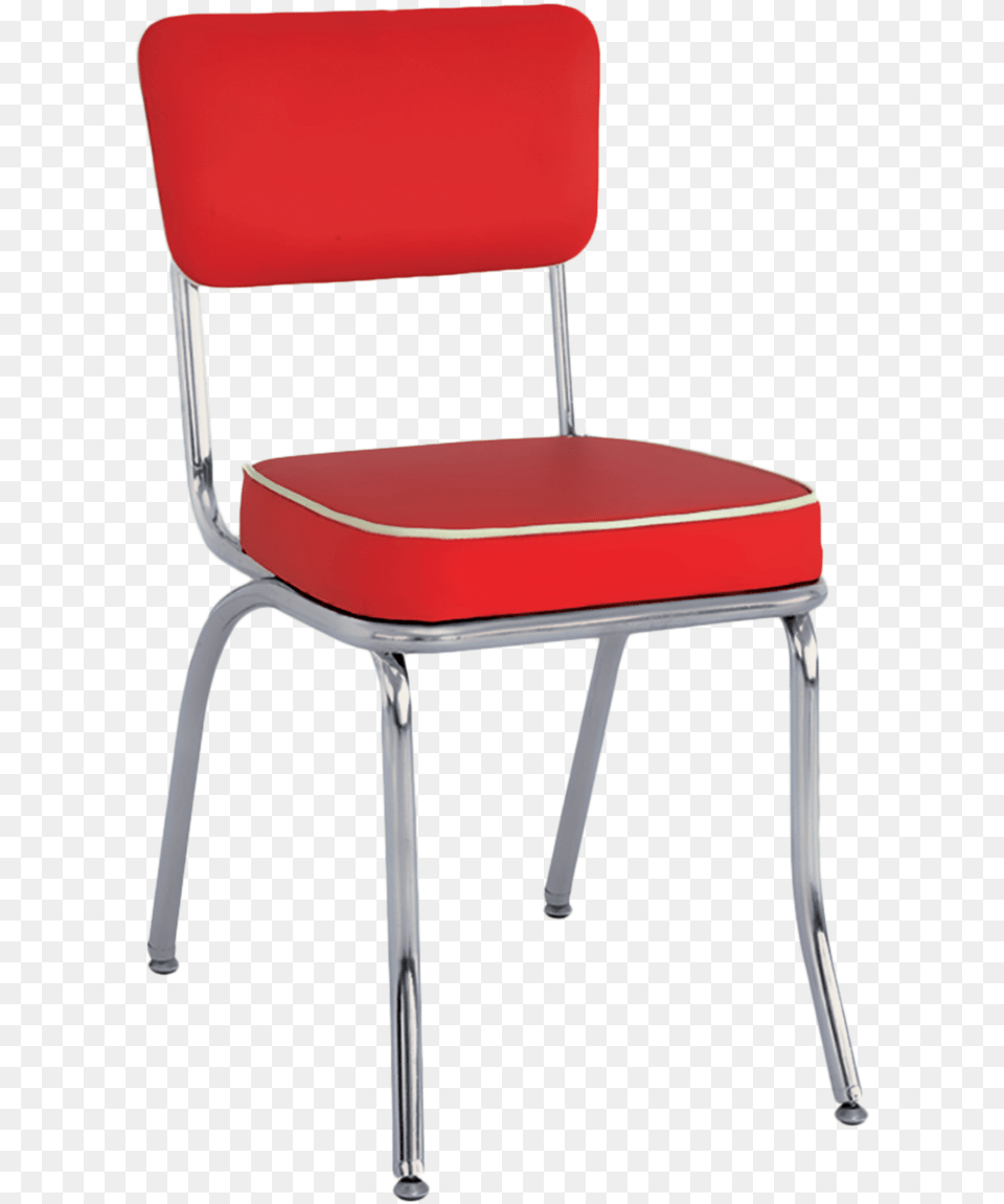 Red School Chair, Furniture Free Transparent Png