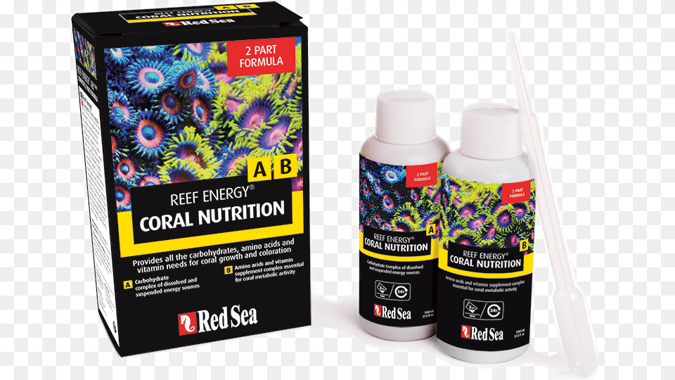 Red Sea Reef Energy A Amp B 2100ml Red Sea Reef Energy, Bottle, Paint Container, Cosmetics Free Png