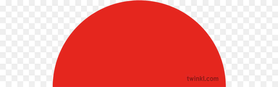Red Semi Circle Circle Free Png