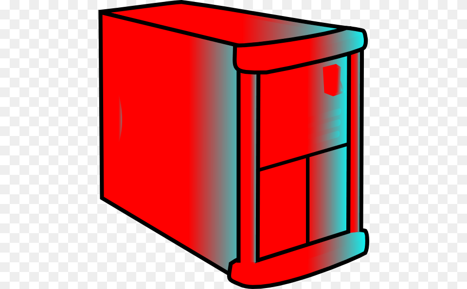 Red Server Clip Art, Cabinet, Computer, Computer Hardware, Electronics Png Image